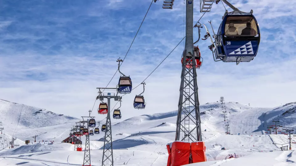Valle Nevado neve